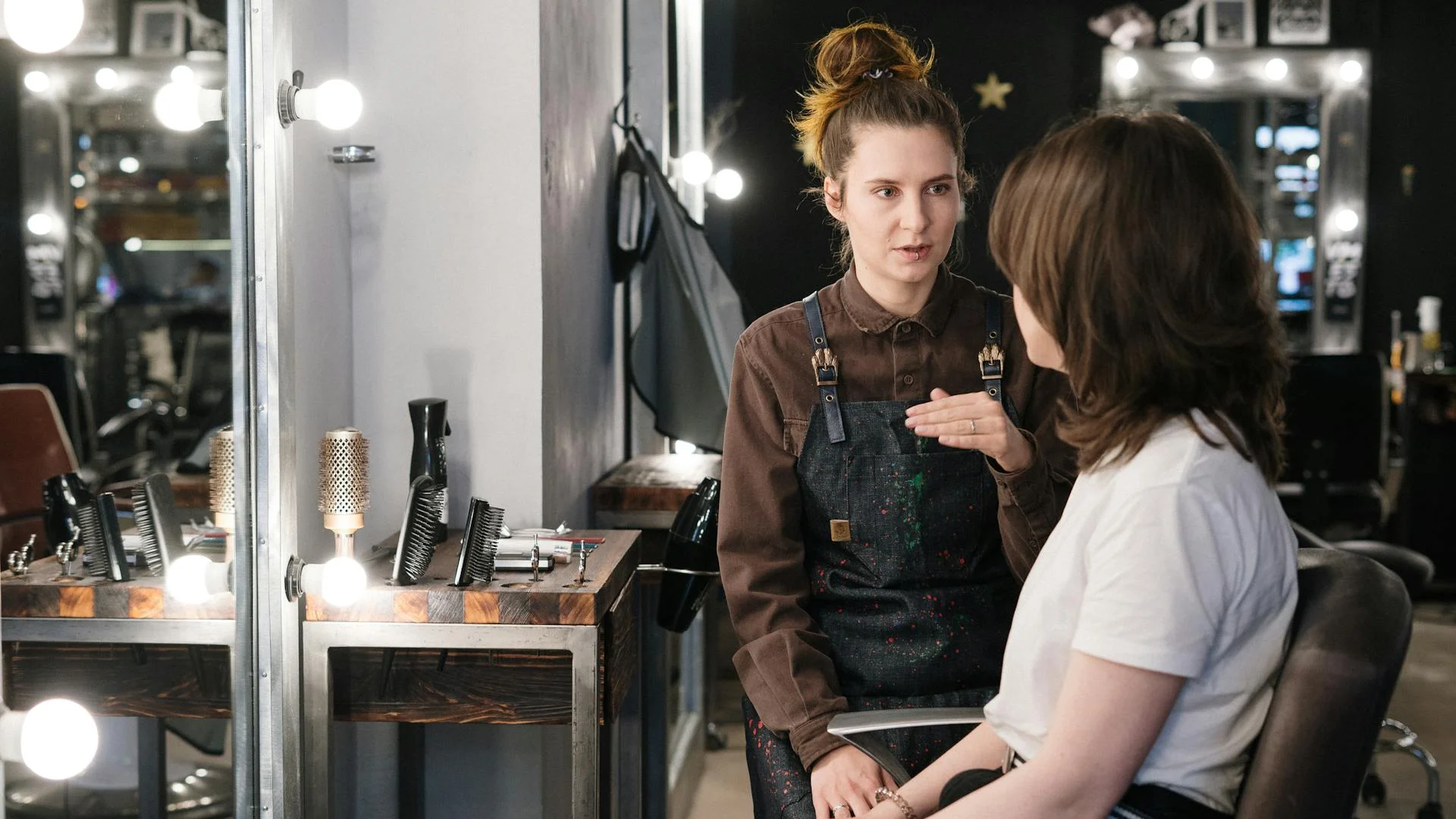 Professional salon environment
