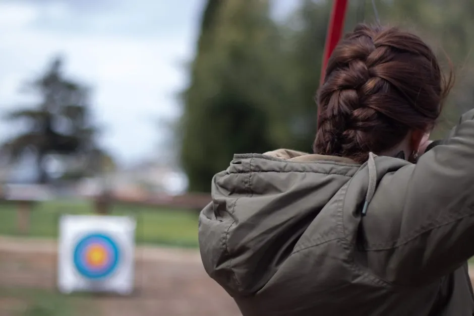 Archery instruction session
