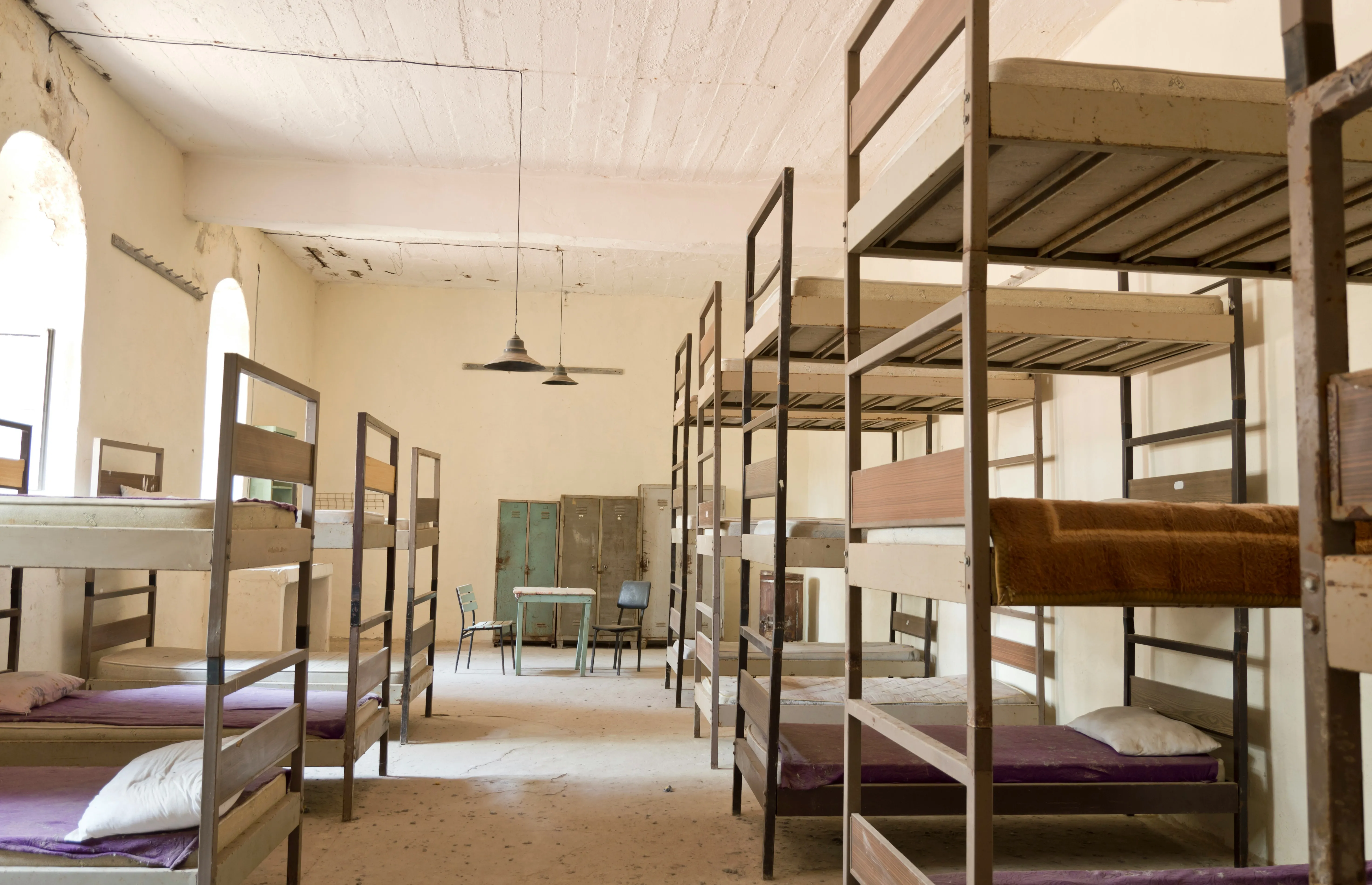Youth hostel accommodation for school trip