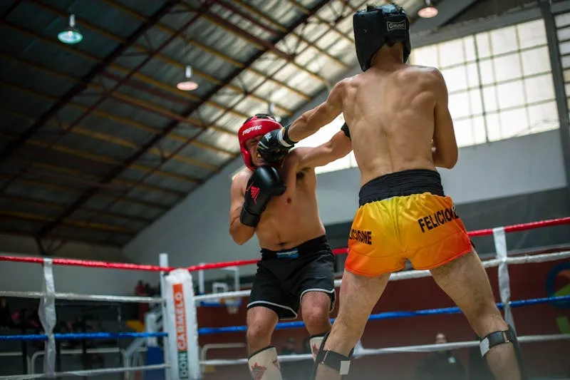 Boxing gym training