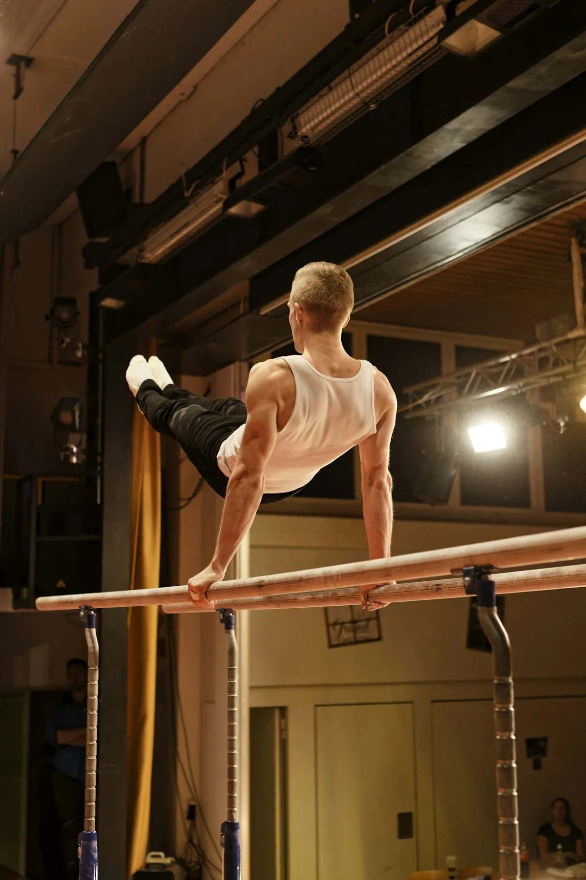 Gymnastics training