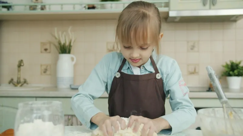 Young people cooking together