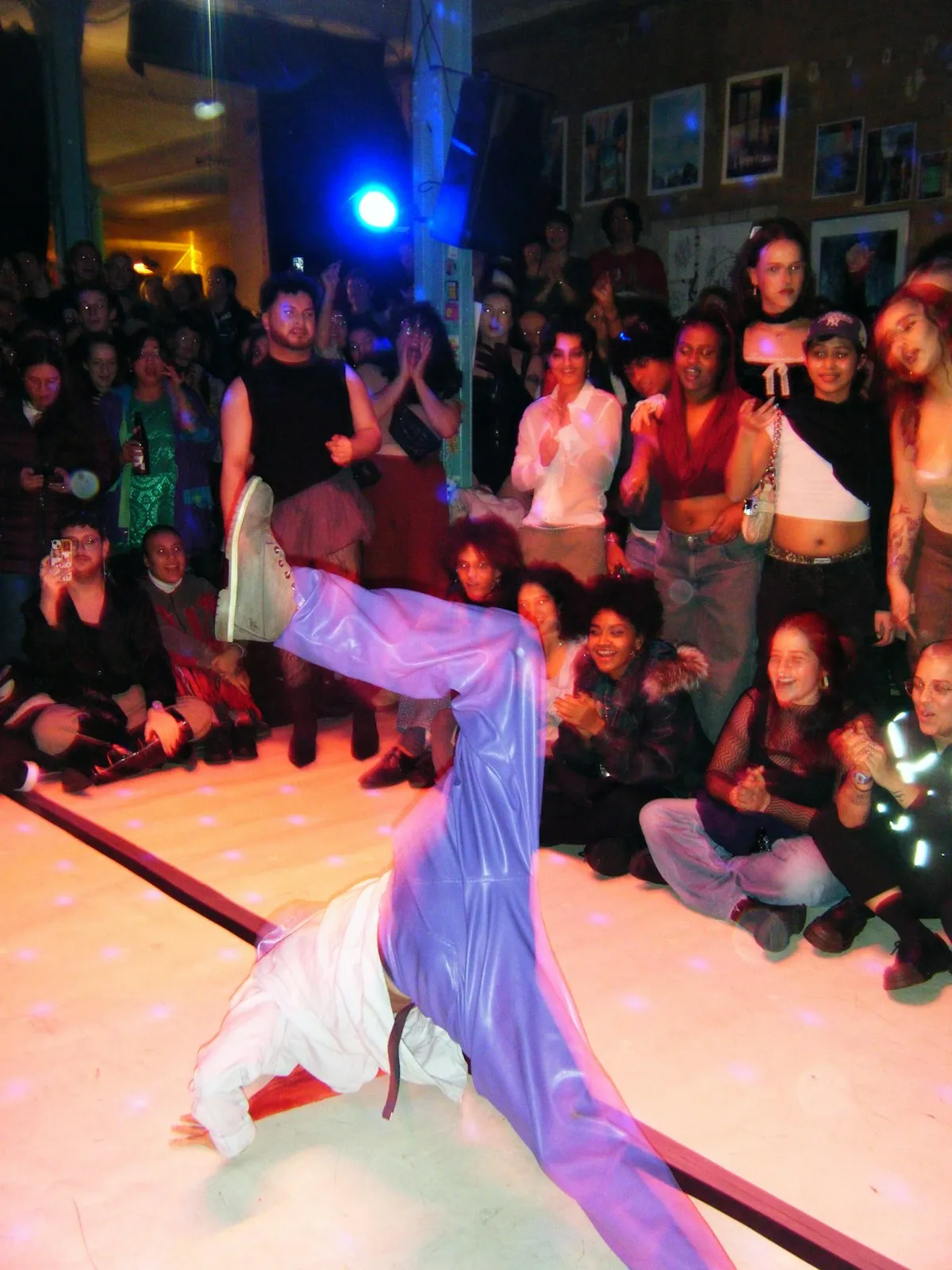 Youth talent show performance on stage