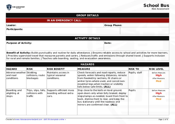 Preview of School Bus