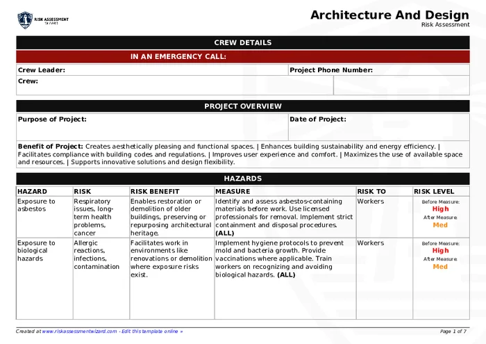 Preview of Architecture and Design