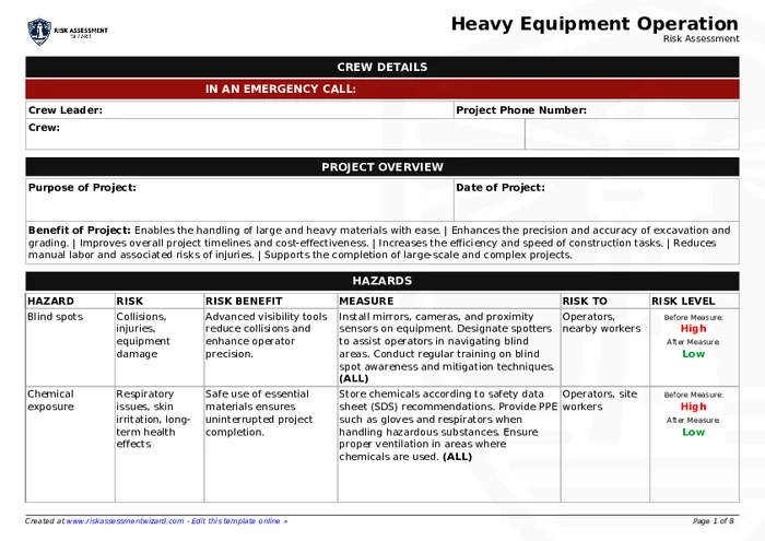 Preview of Heavy Equipment Operation
