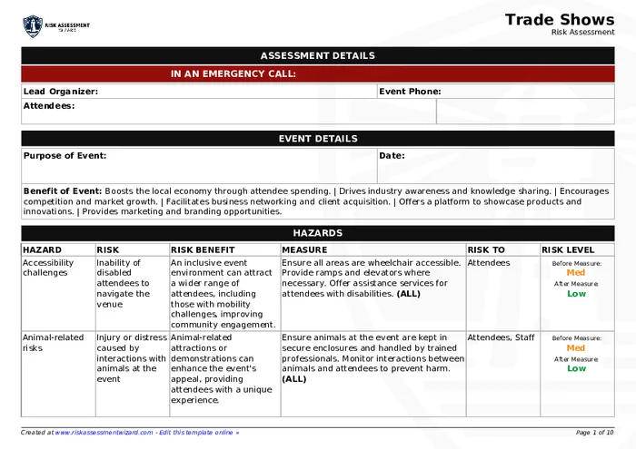 Preview of Trade Shows