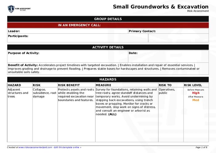 Preview of Small Groundworks & Excavation